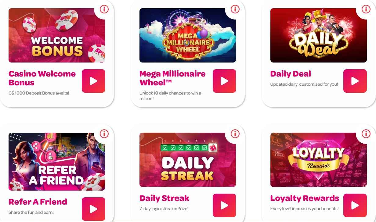 spin promotions