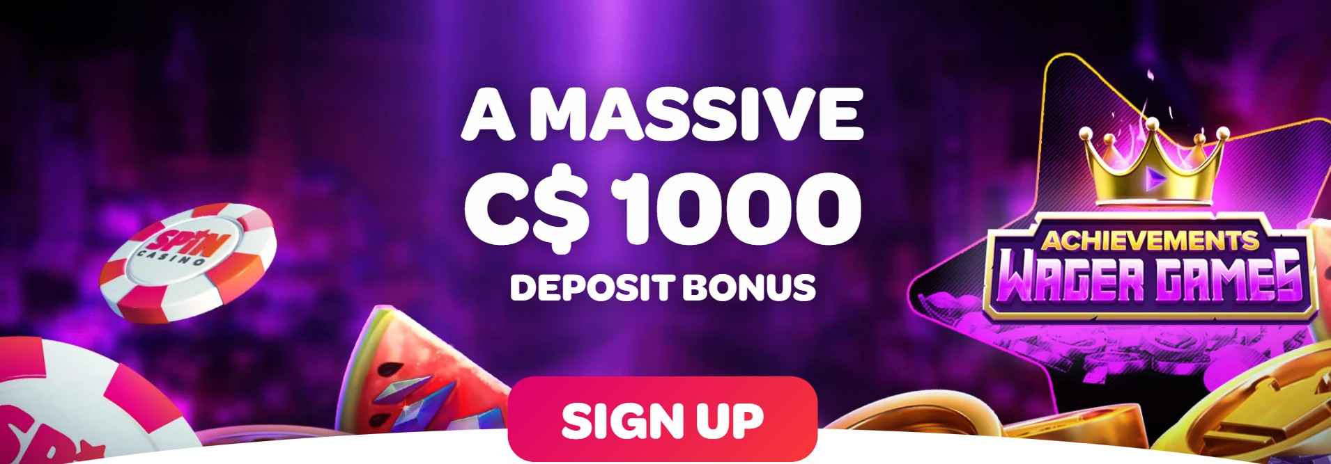 spin welcome bonus