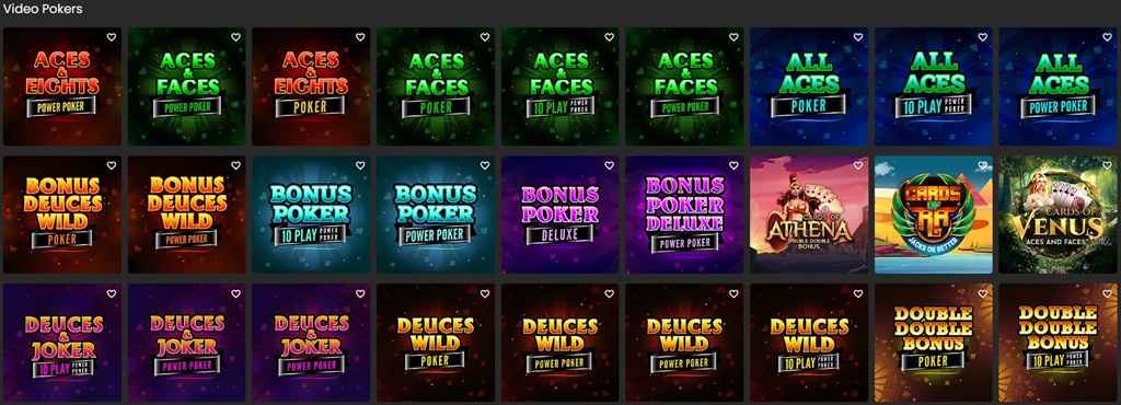 yukon gold video poker