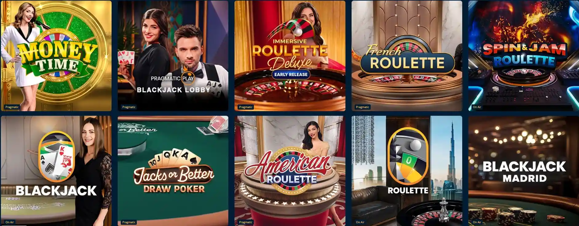 dream vegas live casino