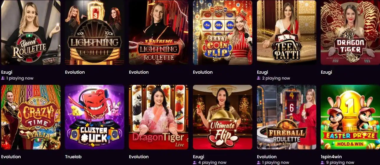 iwild live casino