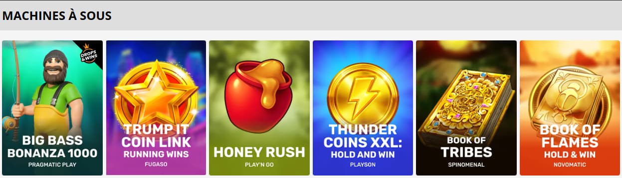 playamo casino machines a sous