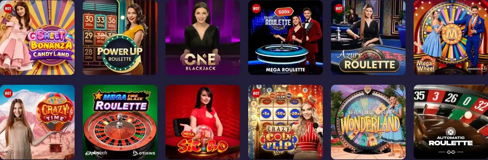 playfina live casino