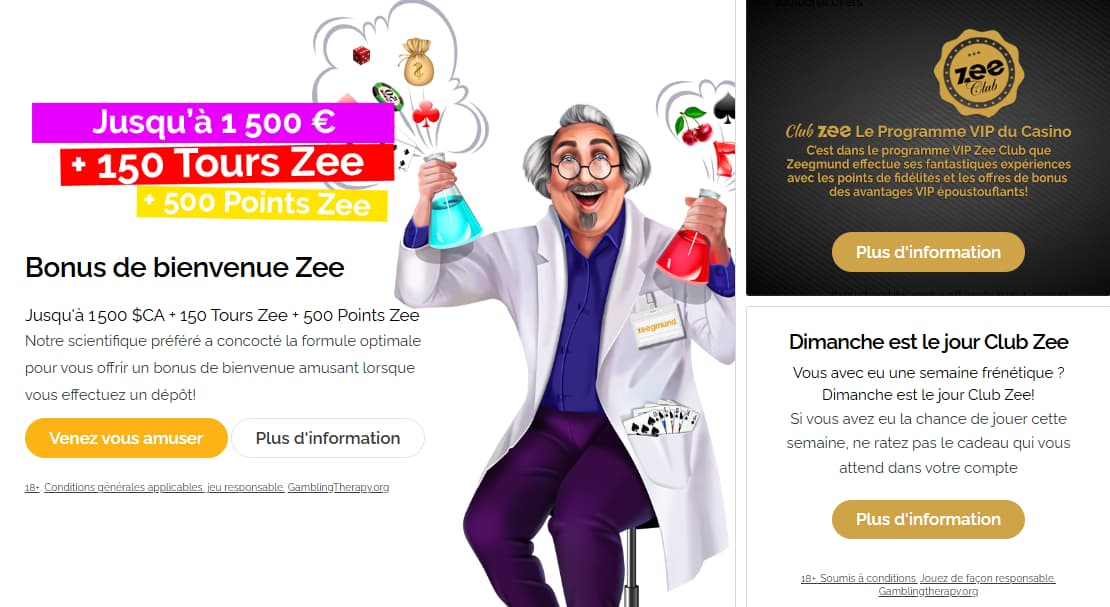 playzee casino promotions