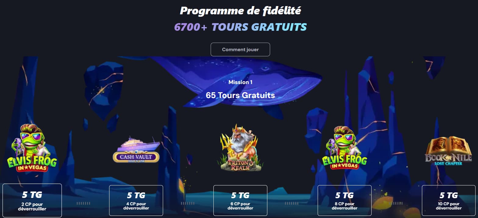slotozen programme de fidelite