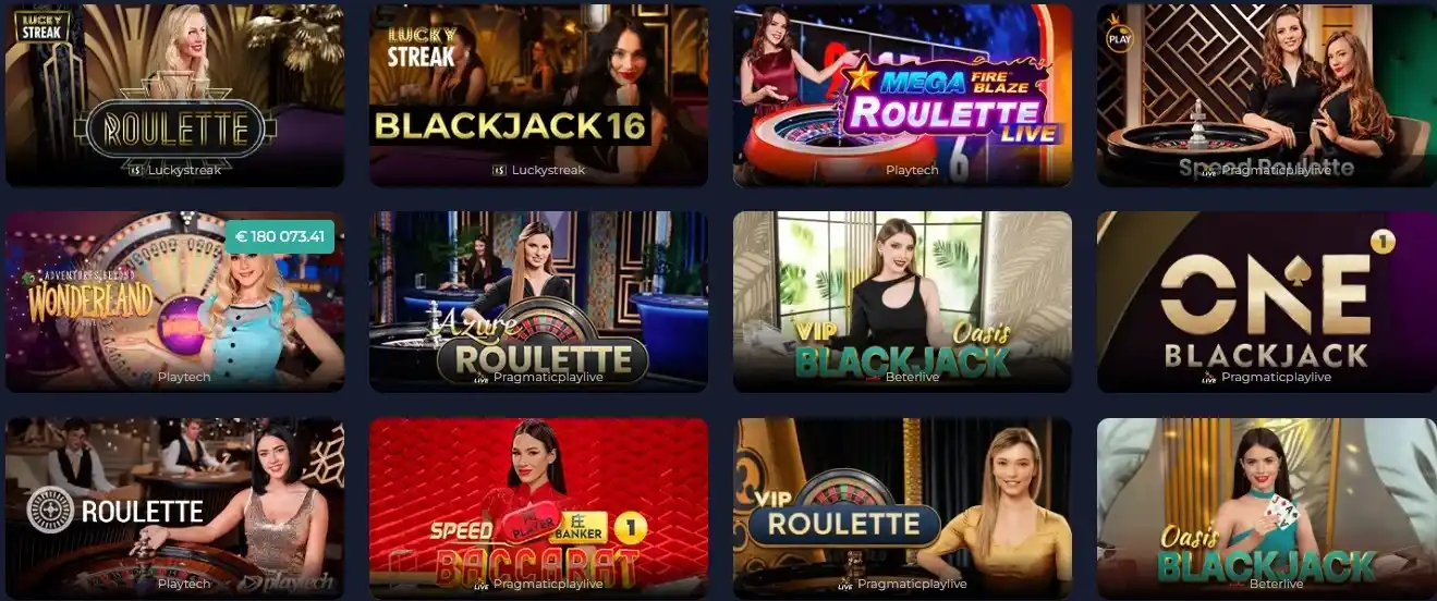 slots gallery live casino