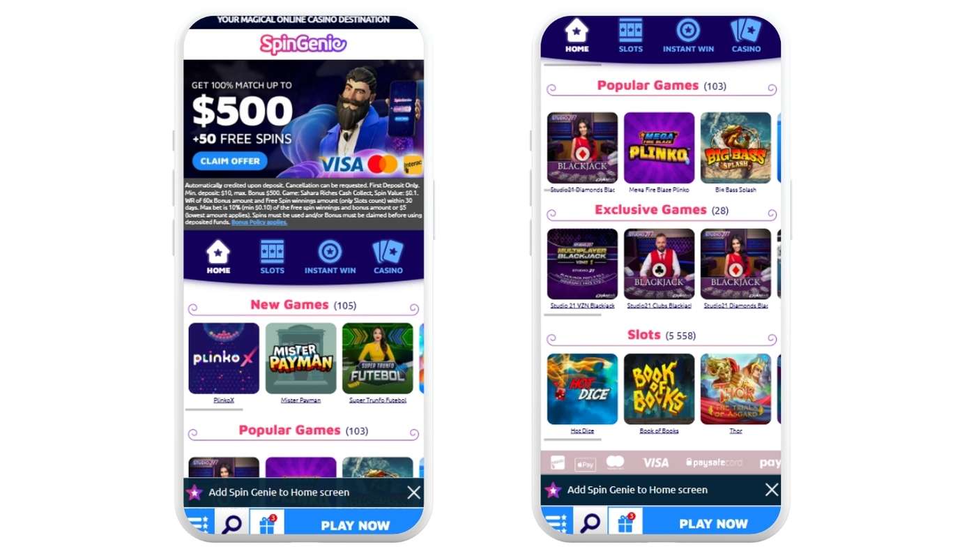 spin genie casino