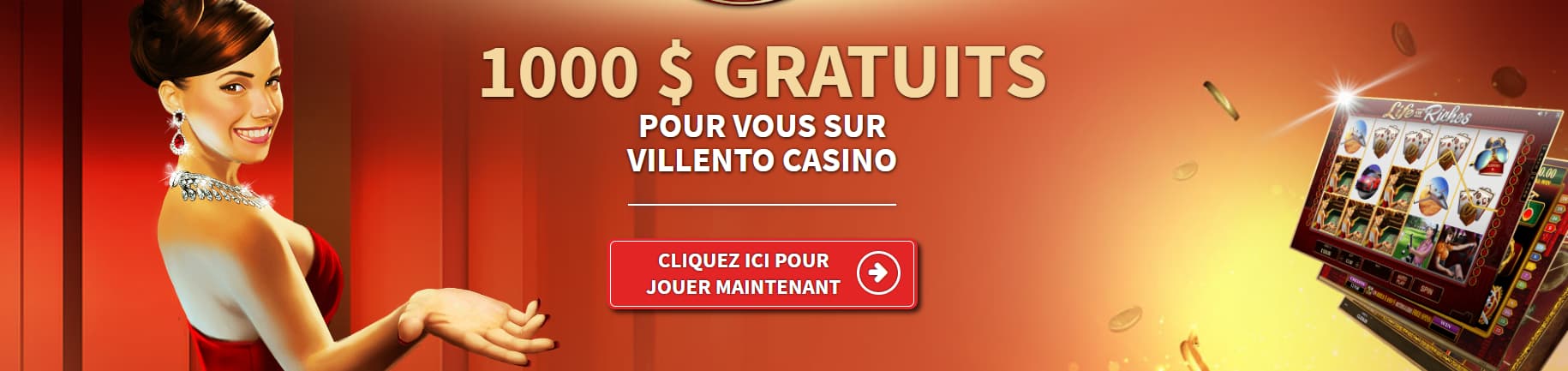 villento casino bonus de bienvenue