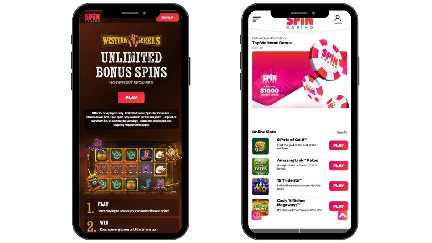 best payout spin casino