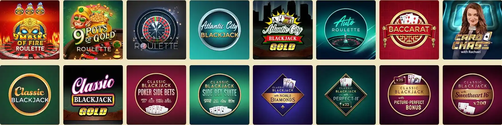 blackjackballroom table games