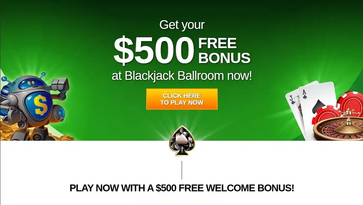 blackjackballroom welcome bonus