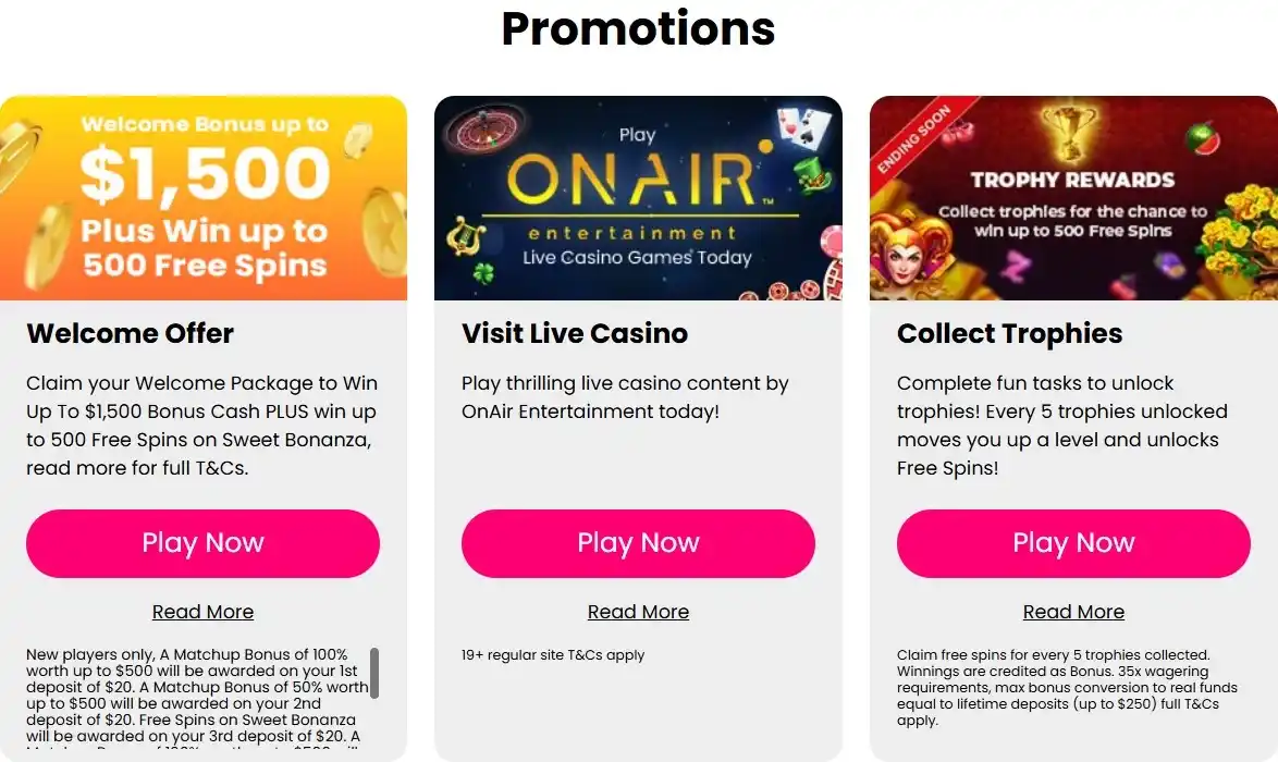 feverslots promotions