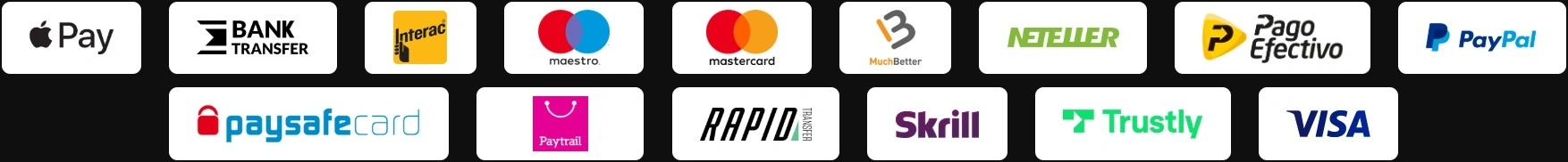 jackpotvillage payment methods