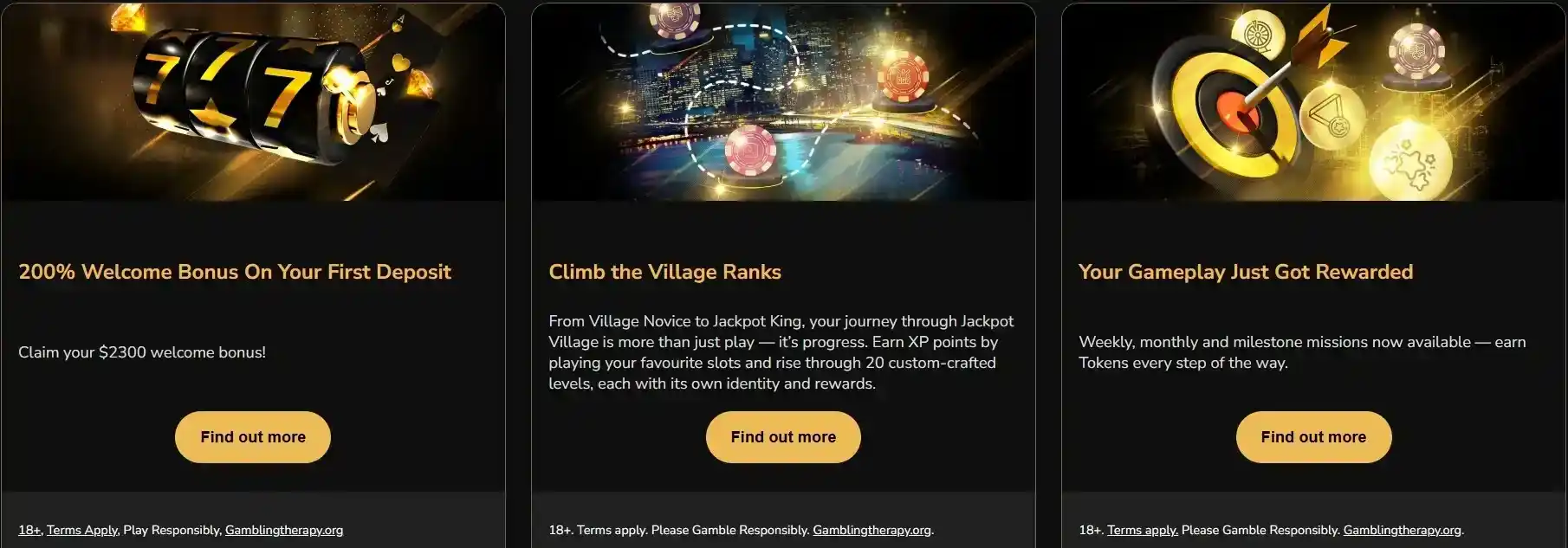 jackpotvillage promotions