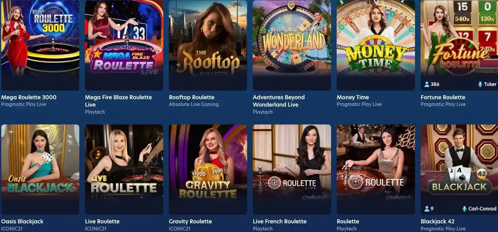 lucky dreams live casino