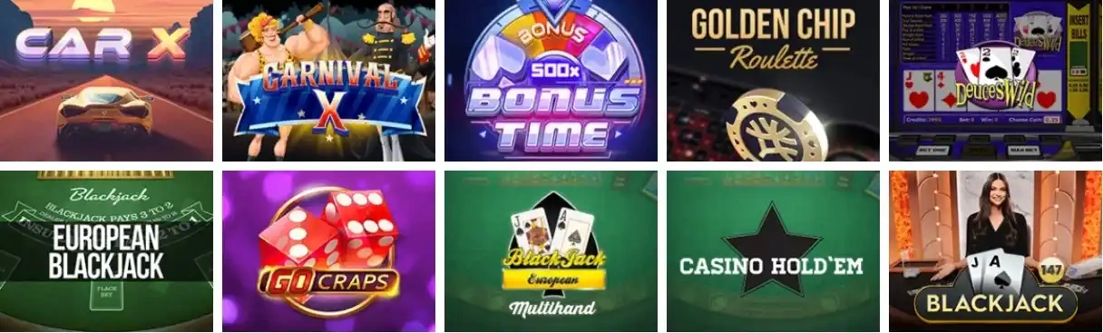 magicalspin table games