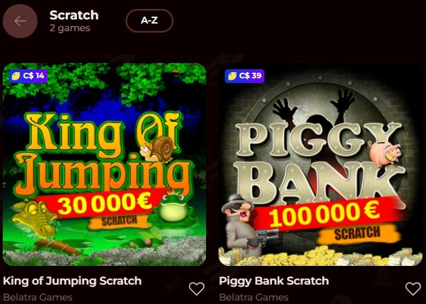 roman scratch casino