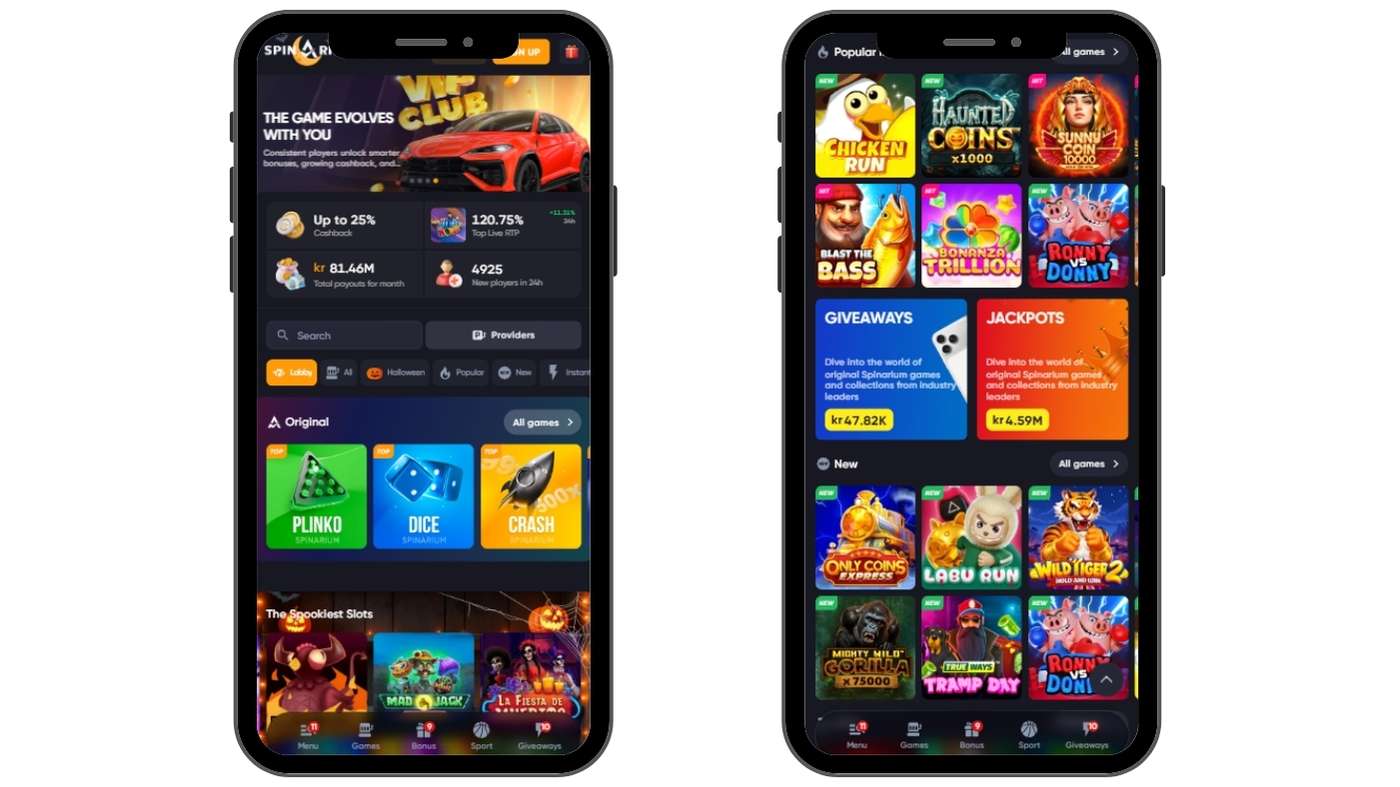 spinarium free spins