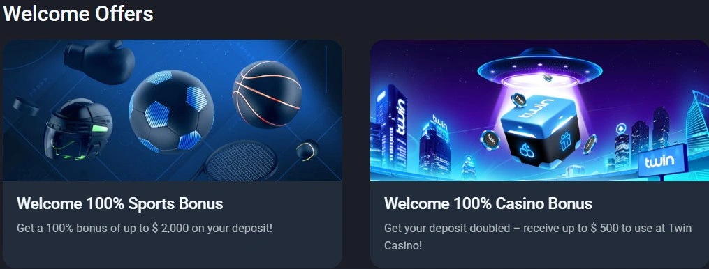 twin welcome bonuses