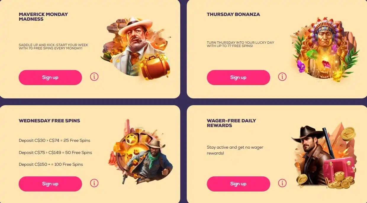 wildfortune promotions