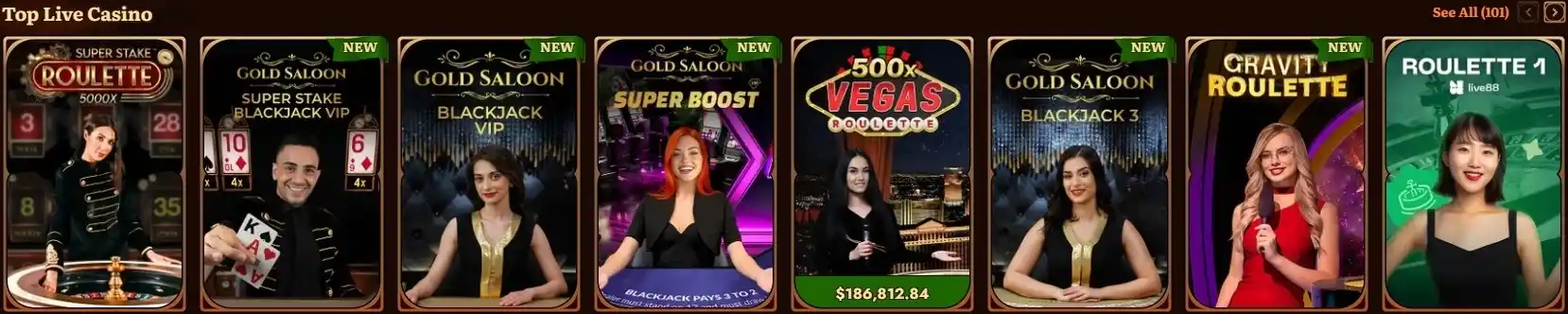 wildrobin live casino