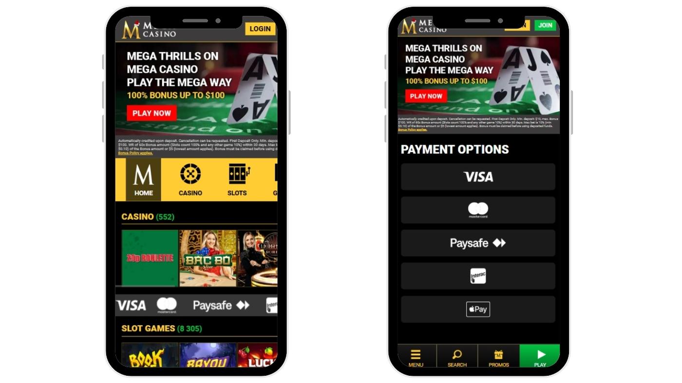 Mega Casino that accept Interac