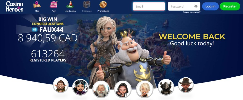 casino heroes review