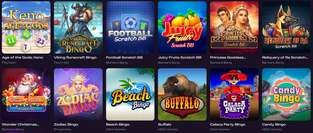 glitchspin casino jeux de loterie