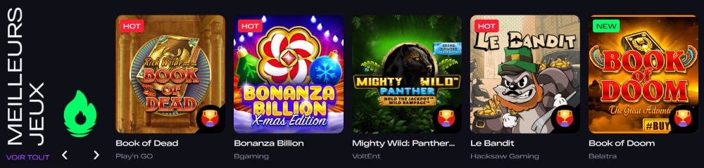 glitchspin casino jeux