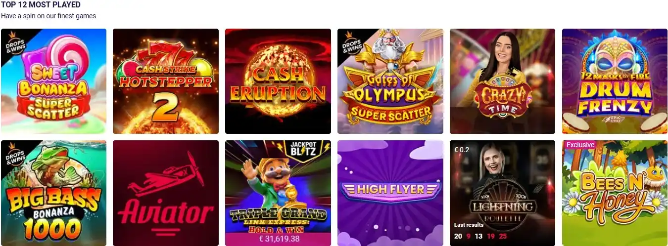 Party casino best slots