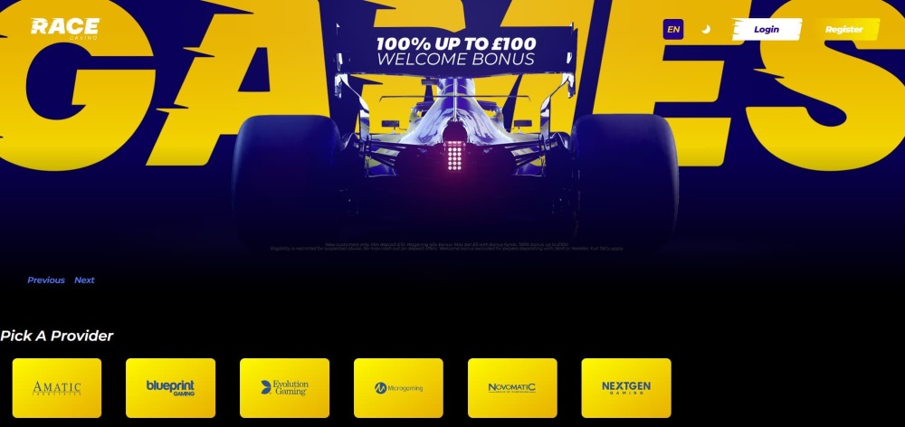 race casino review