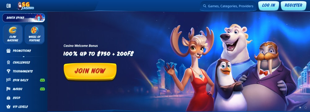 sg casino welcome bonus