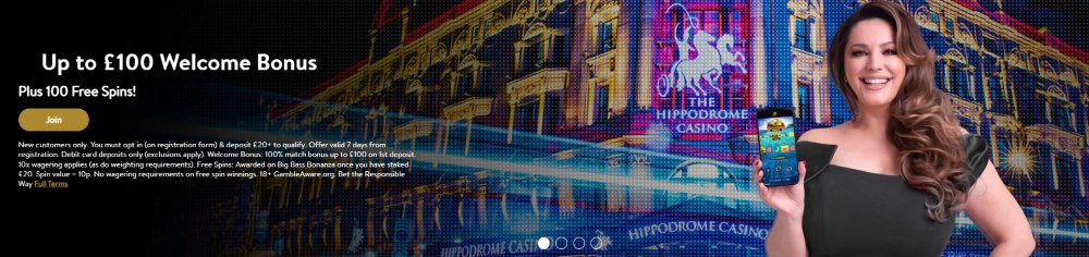 hippodrome casino welcome bonus