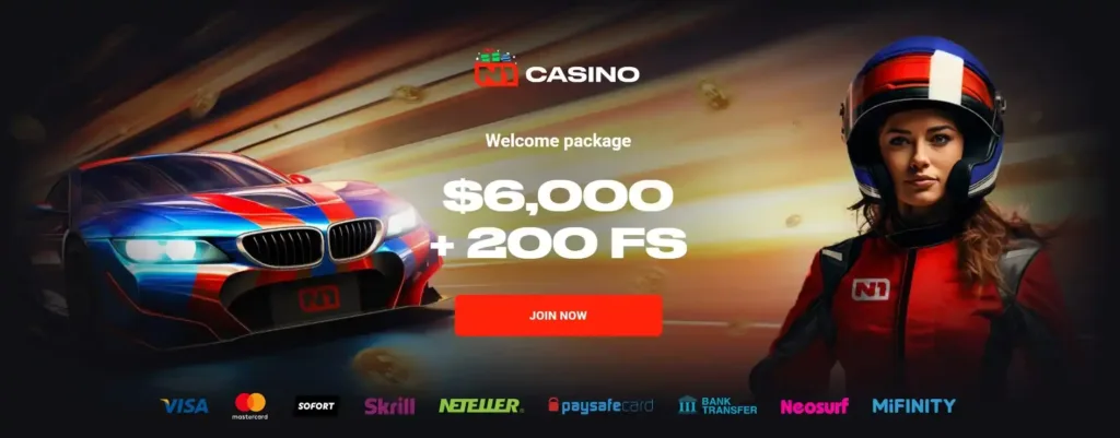 n1 welcome bonus