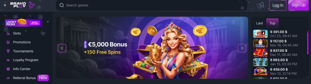 bravoplay casino review