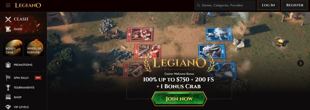 legiano casino review