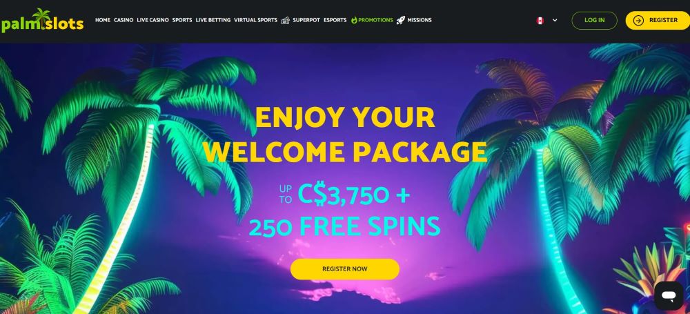 palmslots casino review