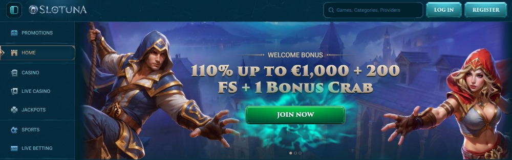 slotuna casino review