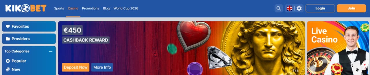 kikobet homepage